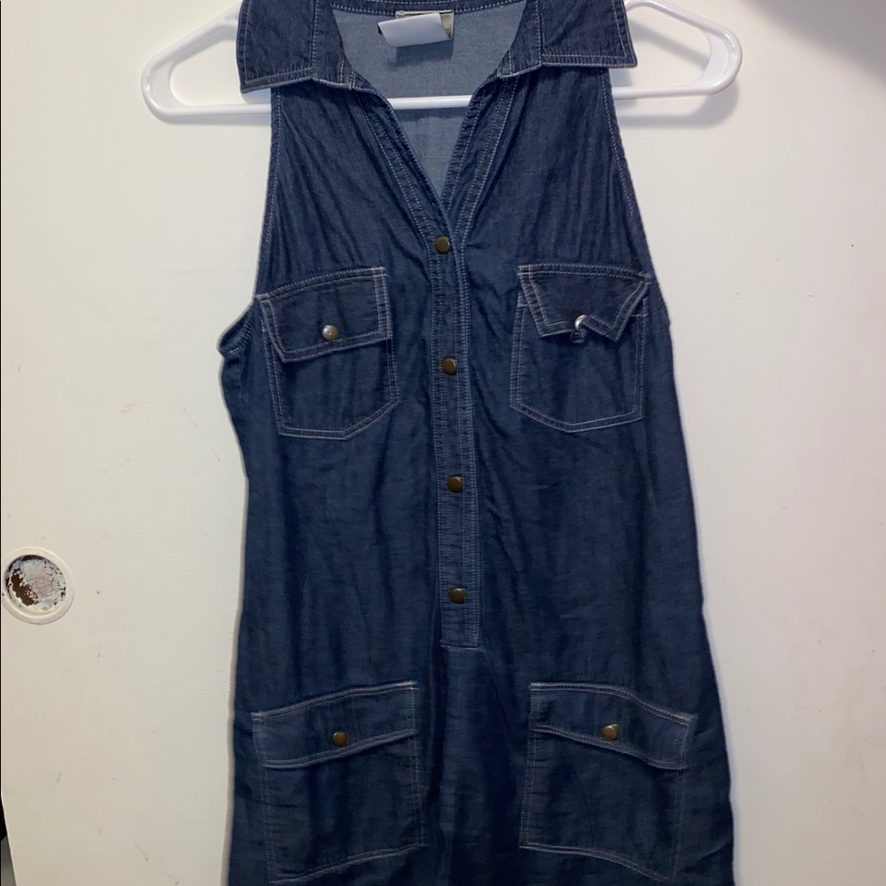 Denim dress